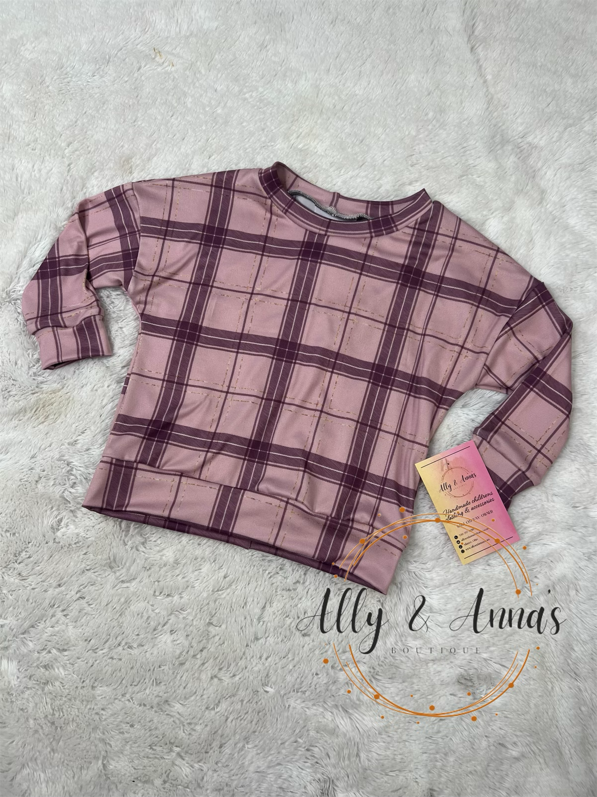 12/18m plaid dolman