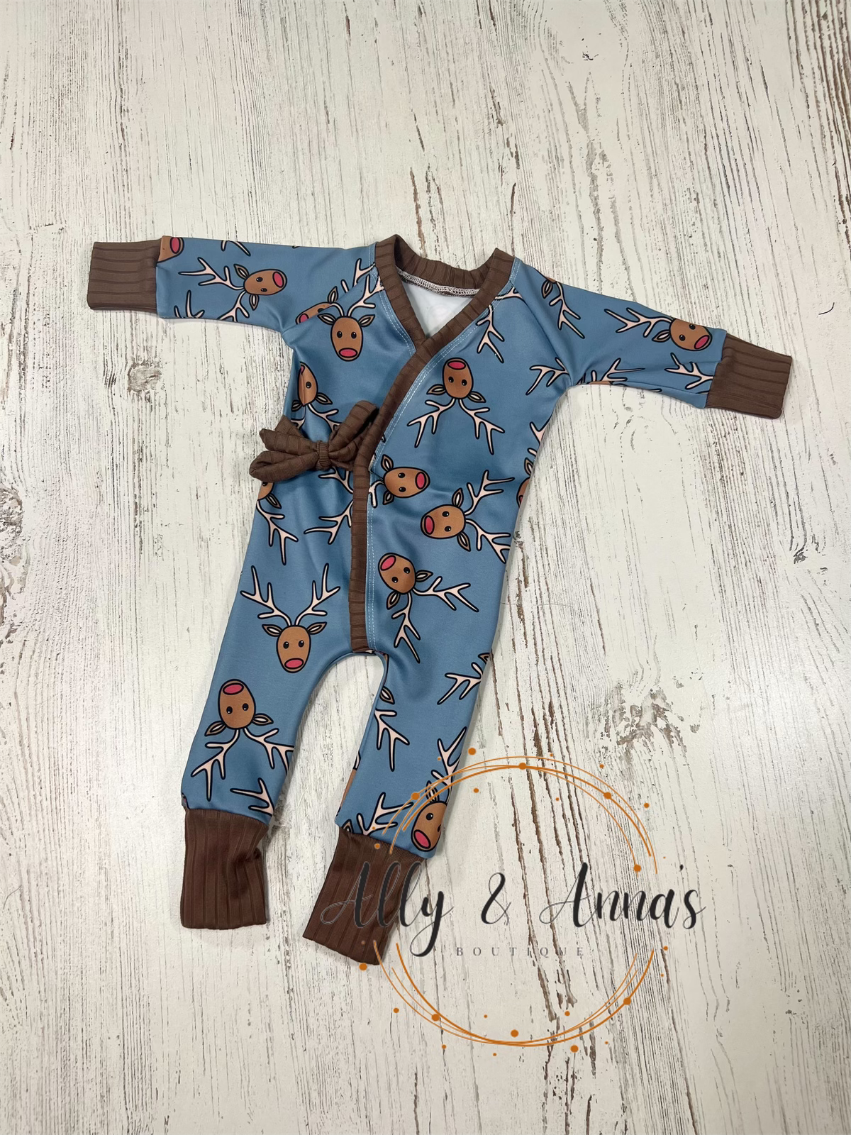 0/3m Reindeer river romper