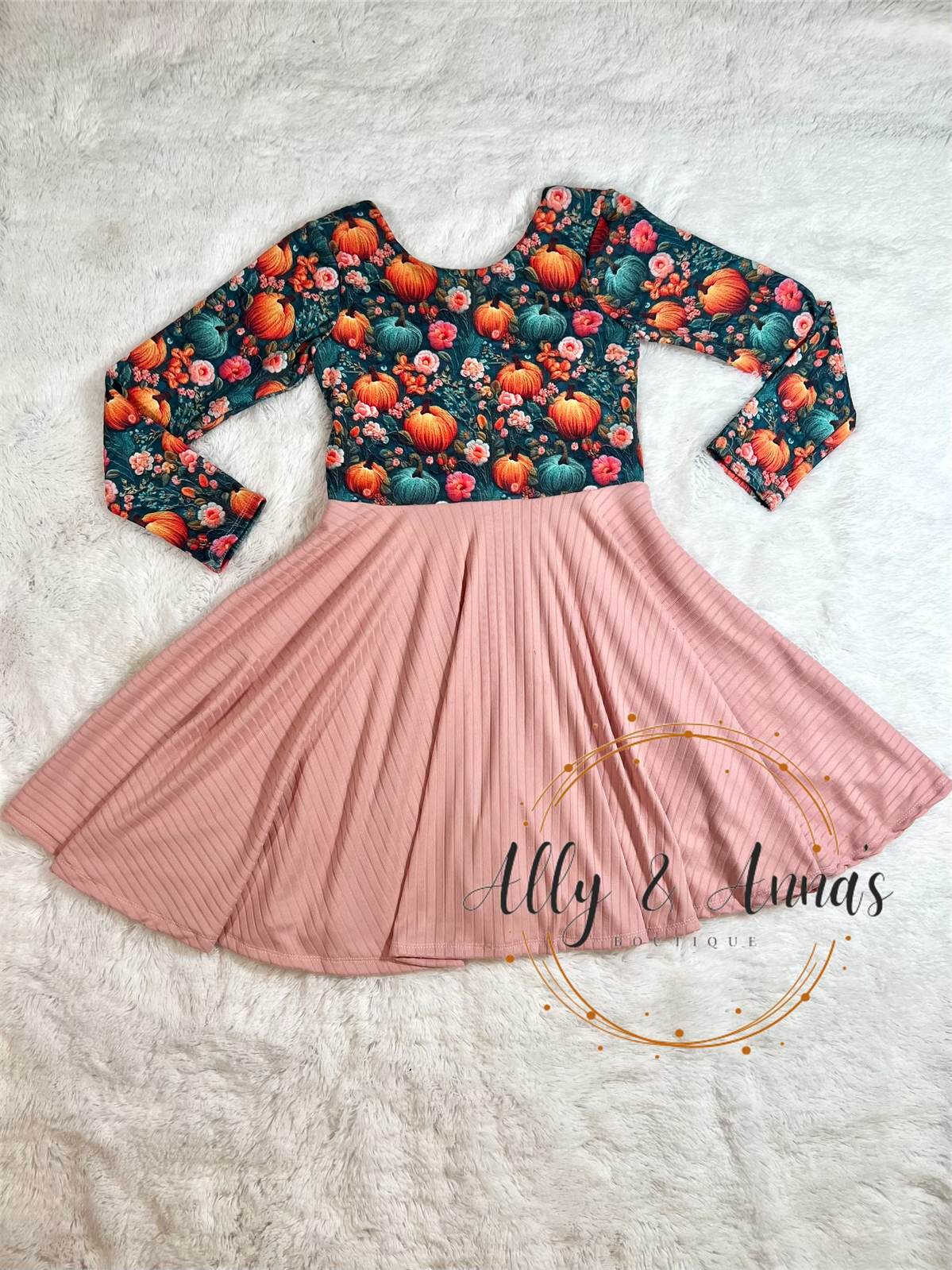 Custom twirl dress (0/3m to 12)