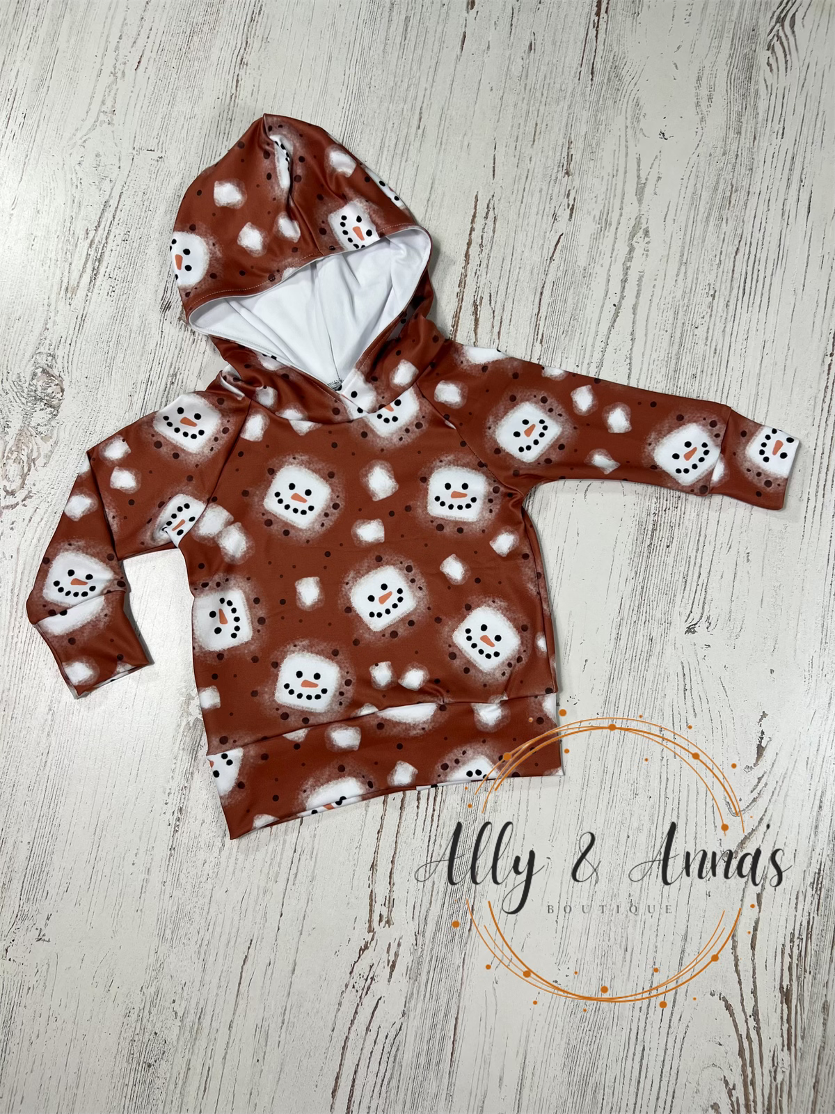 18/24m hot chocolate hoodie