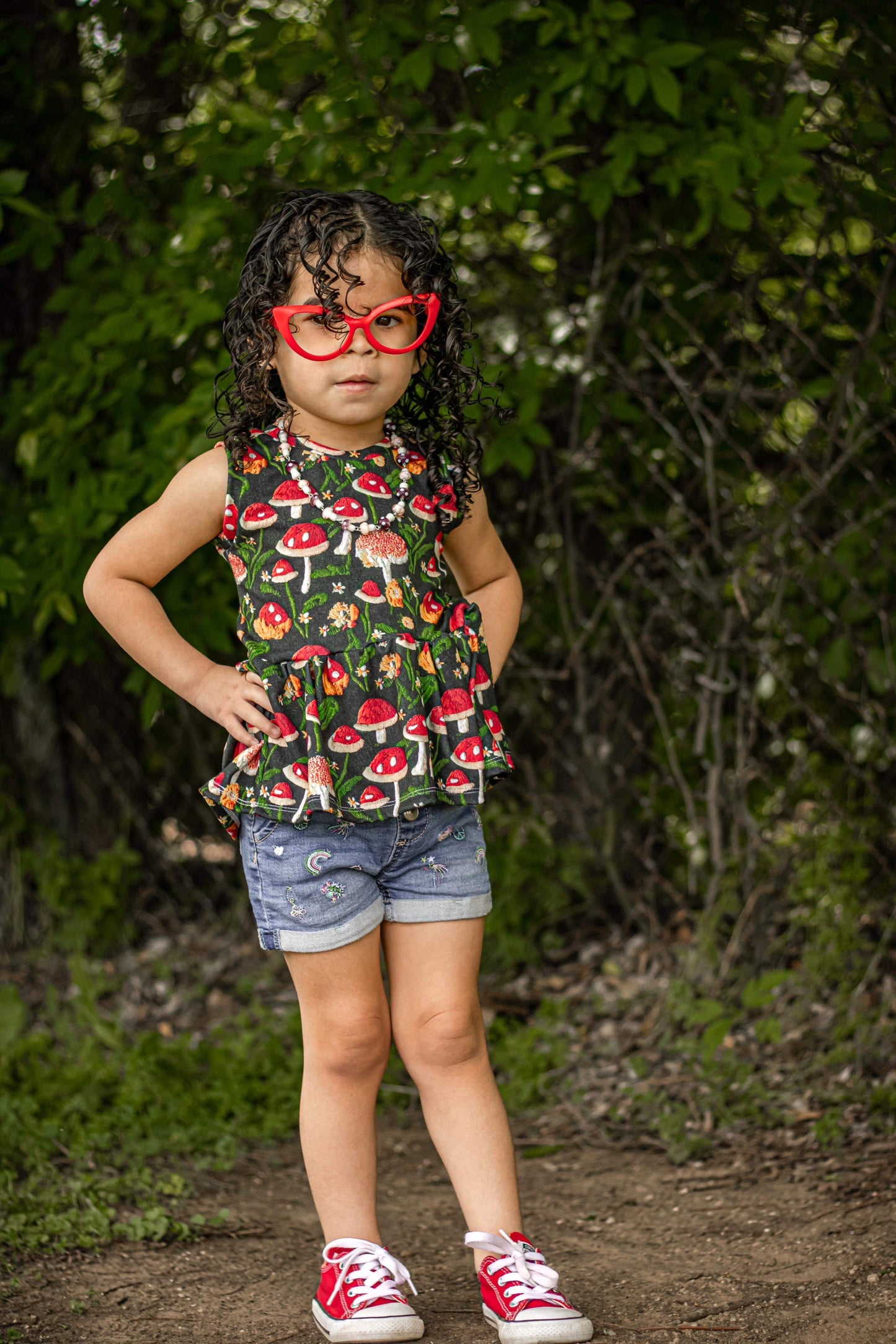 Custom Olive Peplum (0/3m to 12)