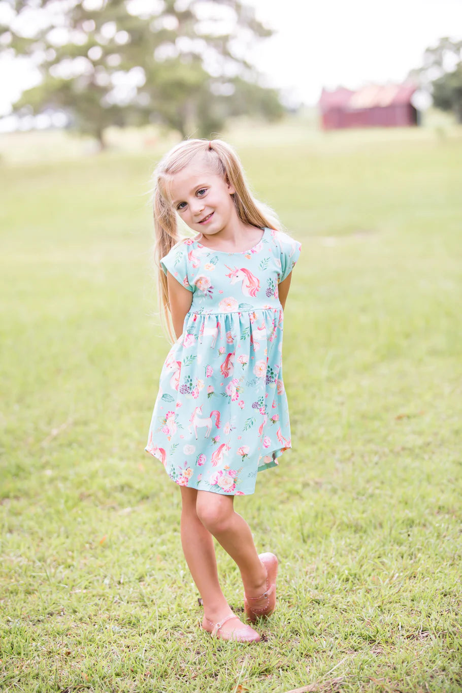 Custom Hadley dress (12m to 14)