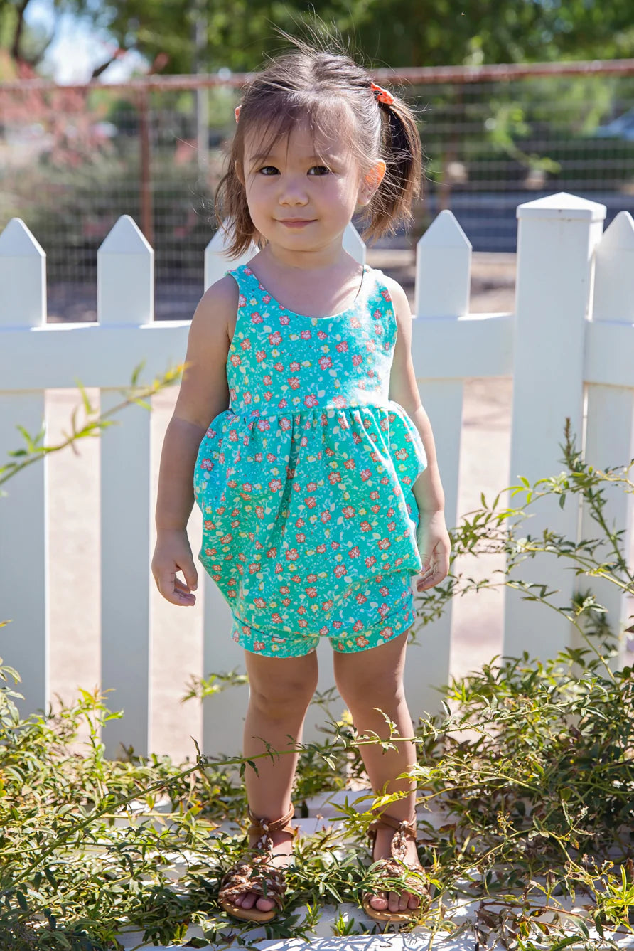 Custom Sinclair romper (NB to 14)