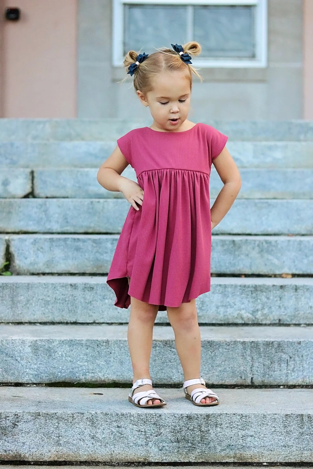 Custom Hadley dress (12m to 14)