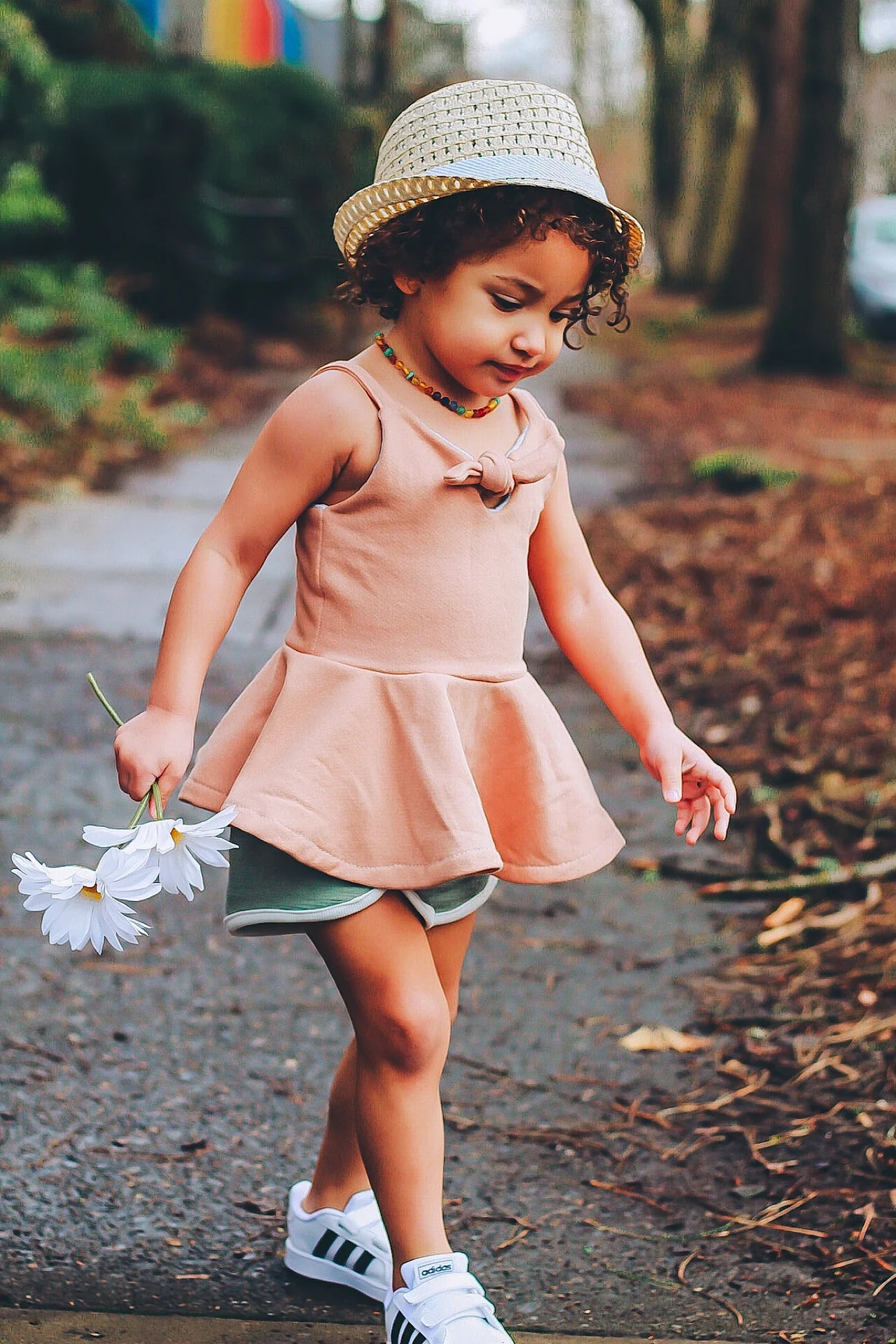 Custom Capri peplum (12m to 14)