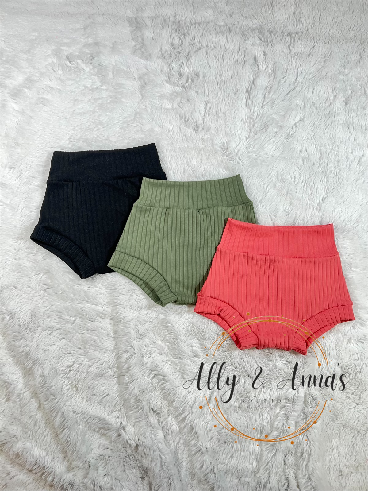 Solid rib bummies (18 colors)