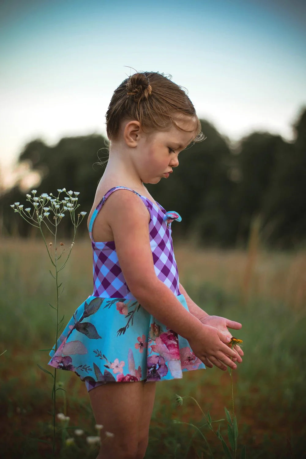 Custom Capri peplum (12m to 14)