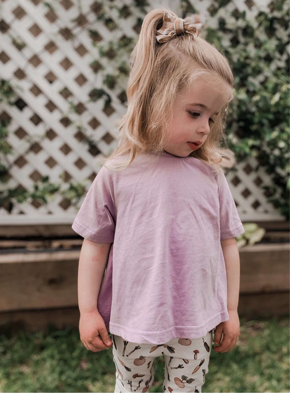 Custom Hazel swing tee (0/3m to 12)
