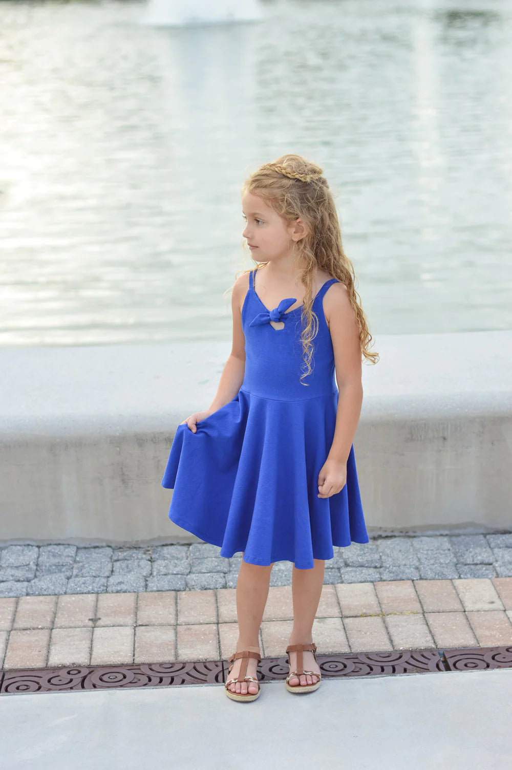 Custom Capri dress (12m to 14)