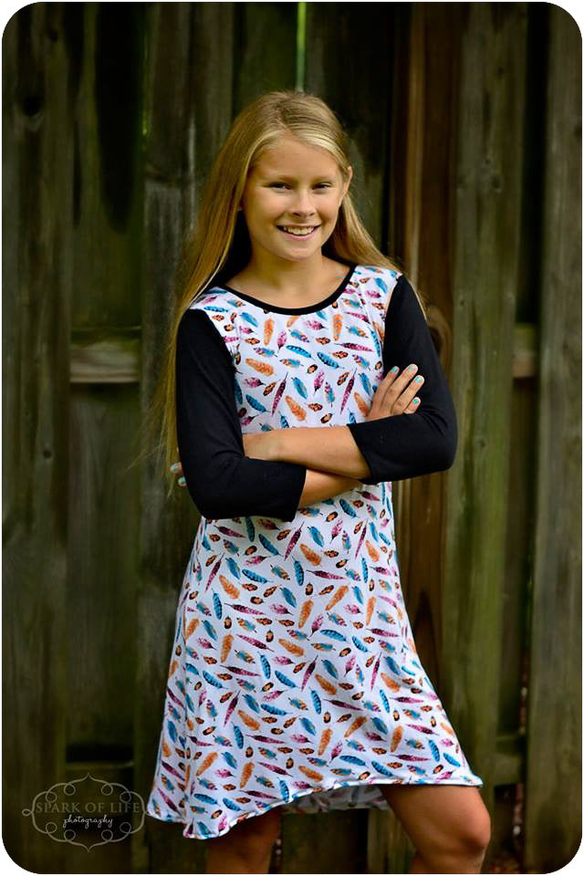 Custom Delaney dress (3m to 12)