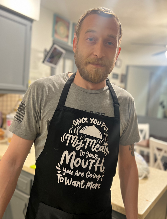 Fathers Day grill apron