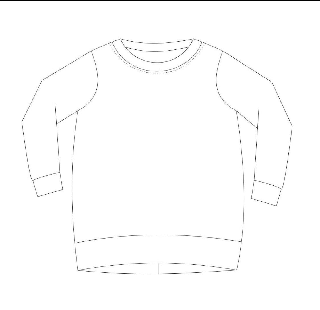 Football tunic sweater (0/3m to 9/10)