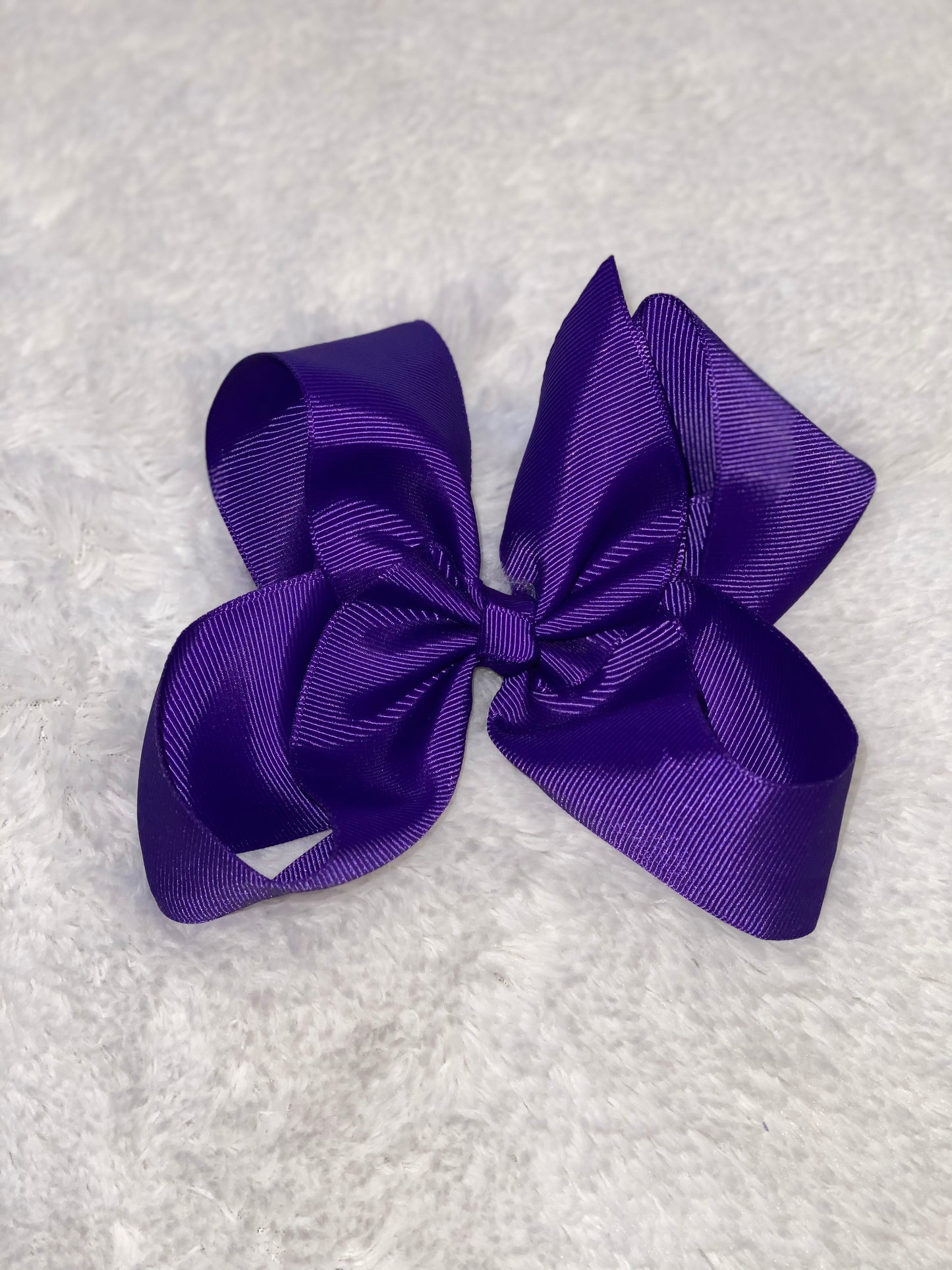 5 inch ribbon bows- alligator clips