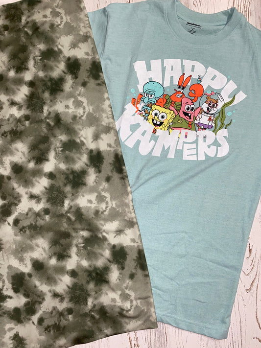 SpongeBob upcycled romper