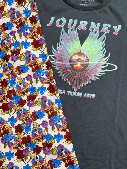 Journey upcycled romper