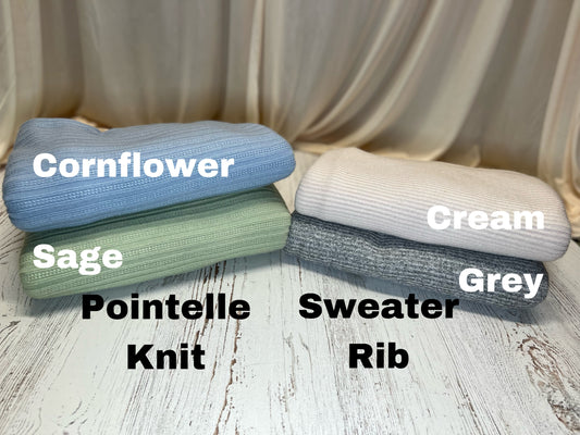 Niagara cardigan- sweater rib/pointelle knit (0/3m-14)