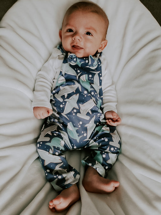 Custom knotted overalls (NB to 9/10)